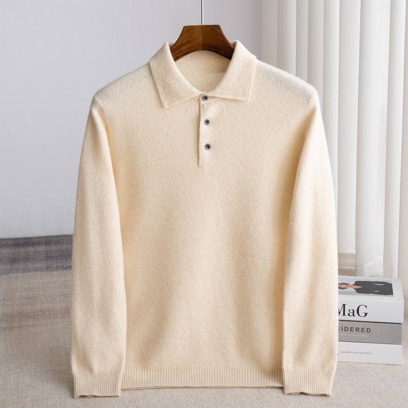 DELAUNAY | Pull Polo Homme Classique