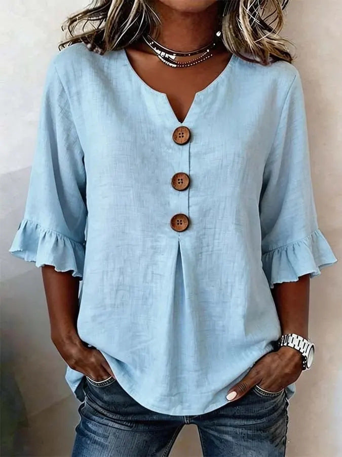 DELAUNAY | Blouse Artistique Imprimée Coralie