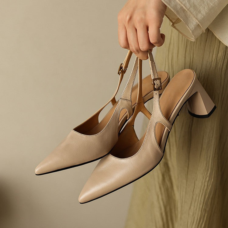 Cielle | Talons en Cuir
