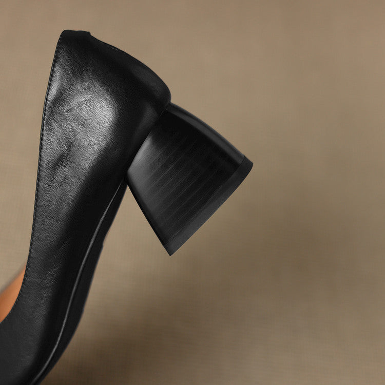 Caldré | Talons en Cuir