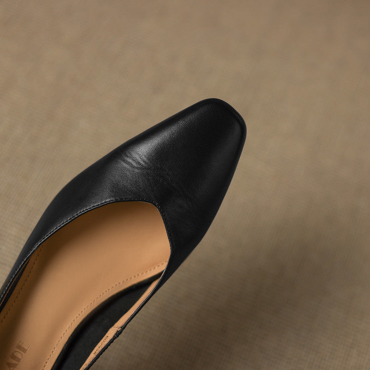 Caldré | Talons en Cuir