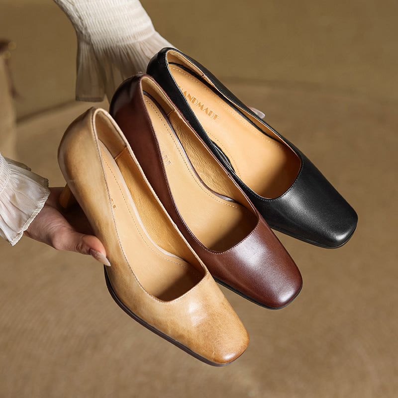 Elviera | Talons en Cuir