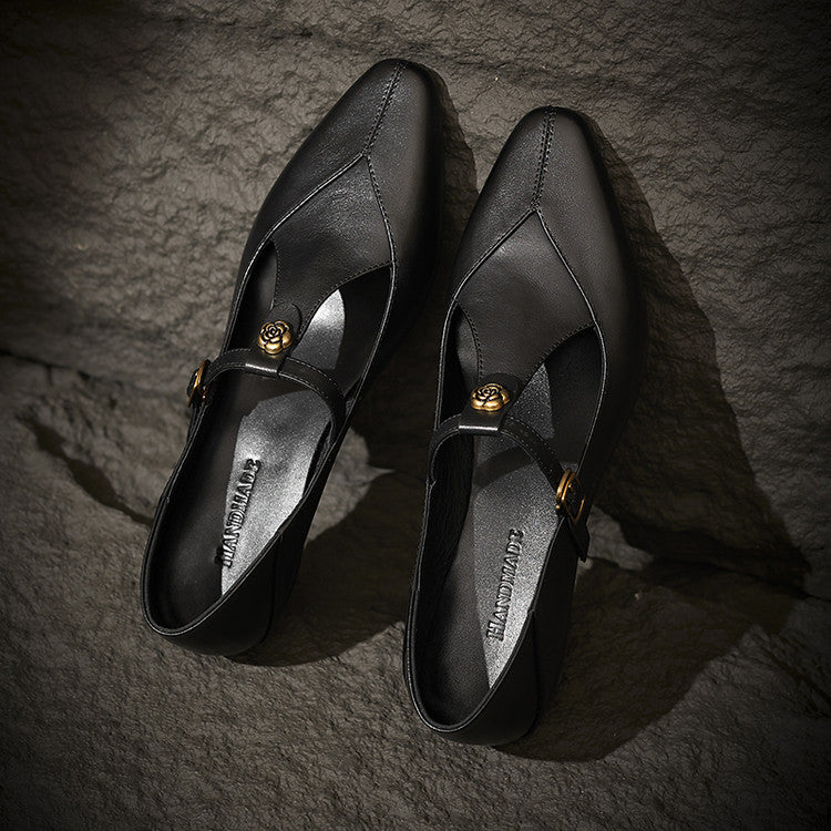 Camélia | Talons en Cuir