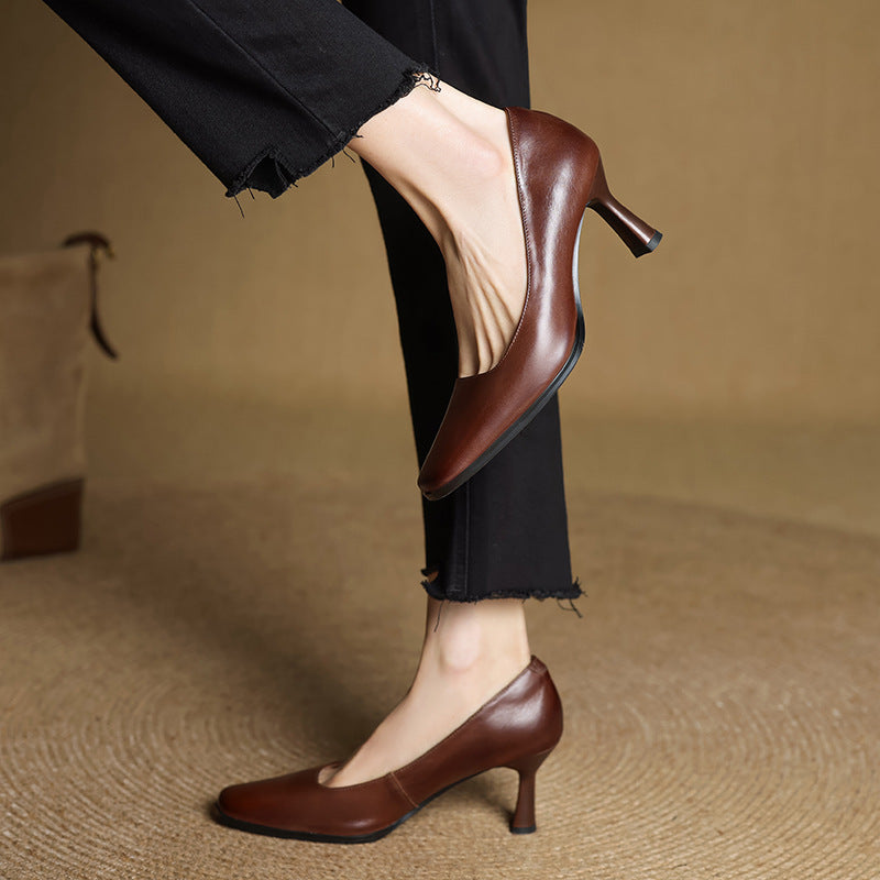 Elviera | Talons en Cuir