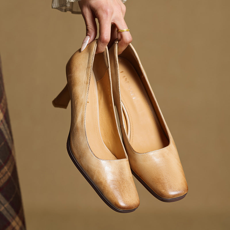 Elviera | Talons en Cuir