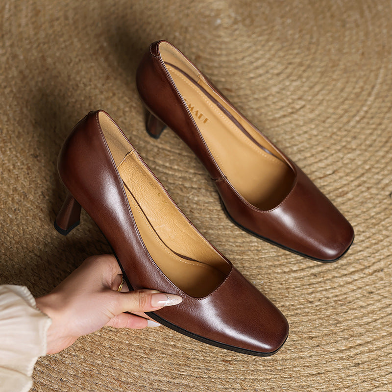 Elviera | Talons en Cuir