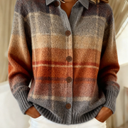 DELAUNAY | Cardigan Chemise Carreaux Dégradés Juliette