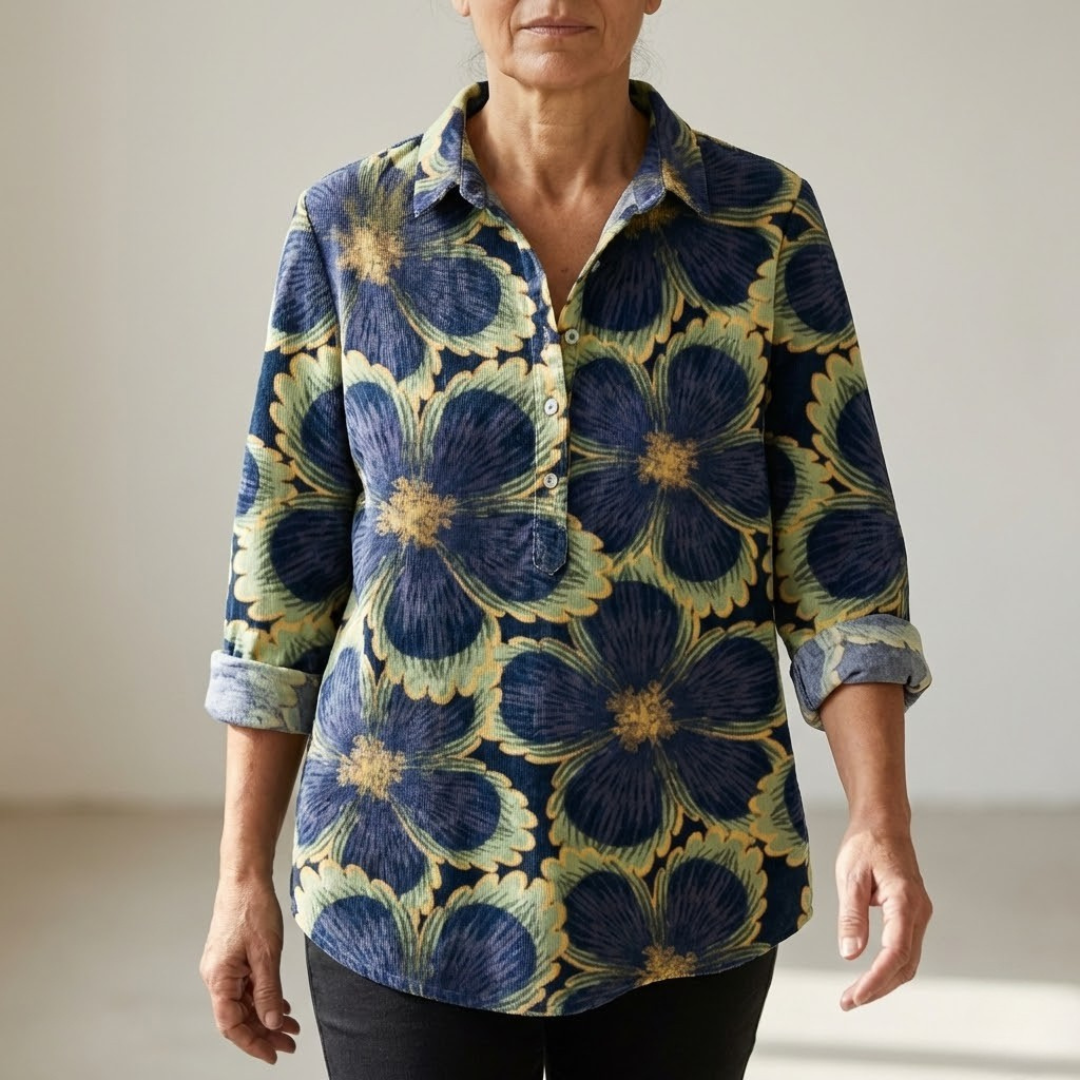 DELAUNAY | Chemise Élégante à Motif Delphine