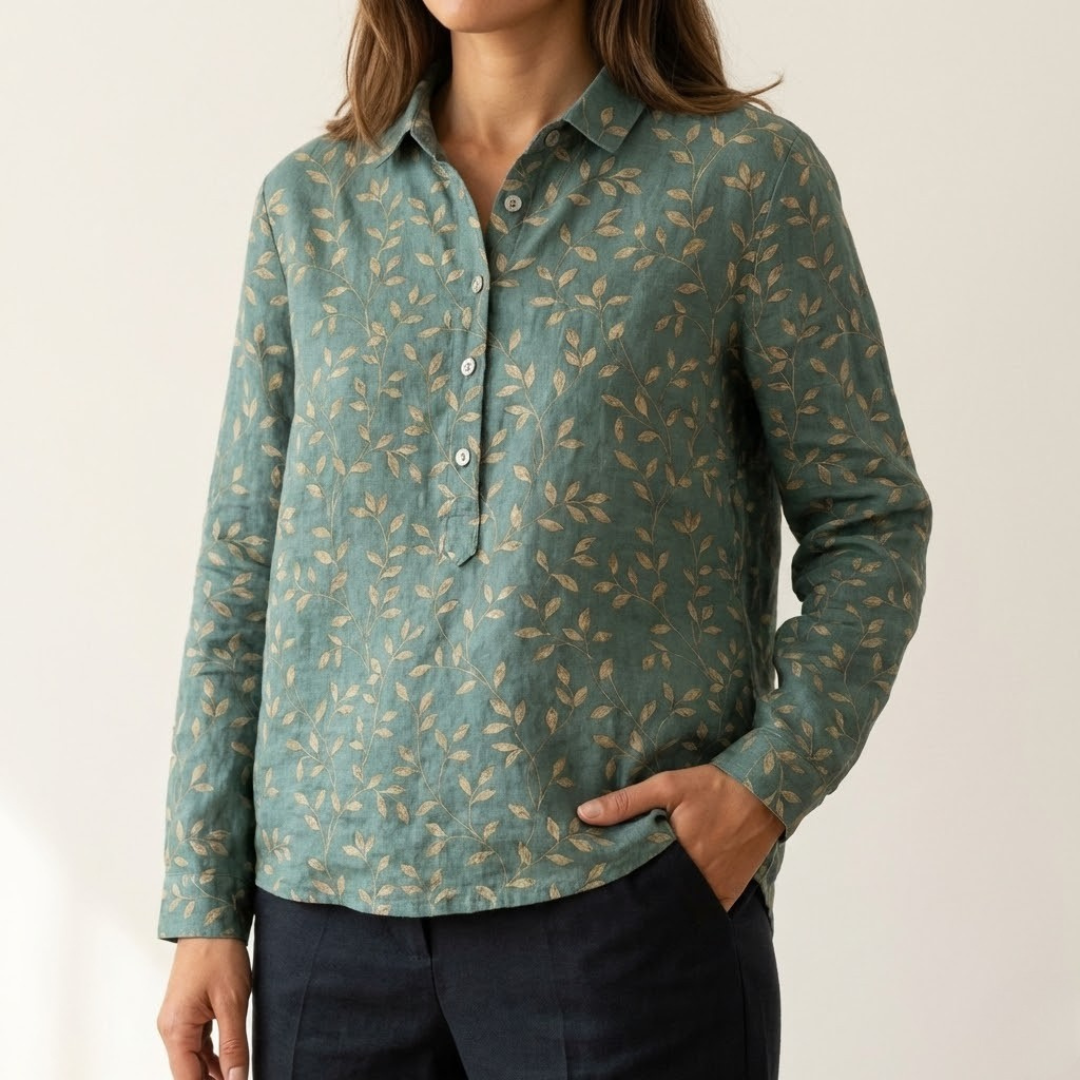 DELAUNAY | Chemise Élégante à Motif Estelle