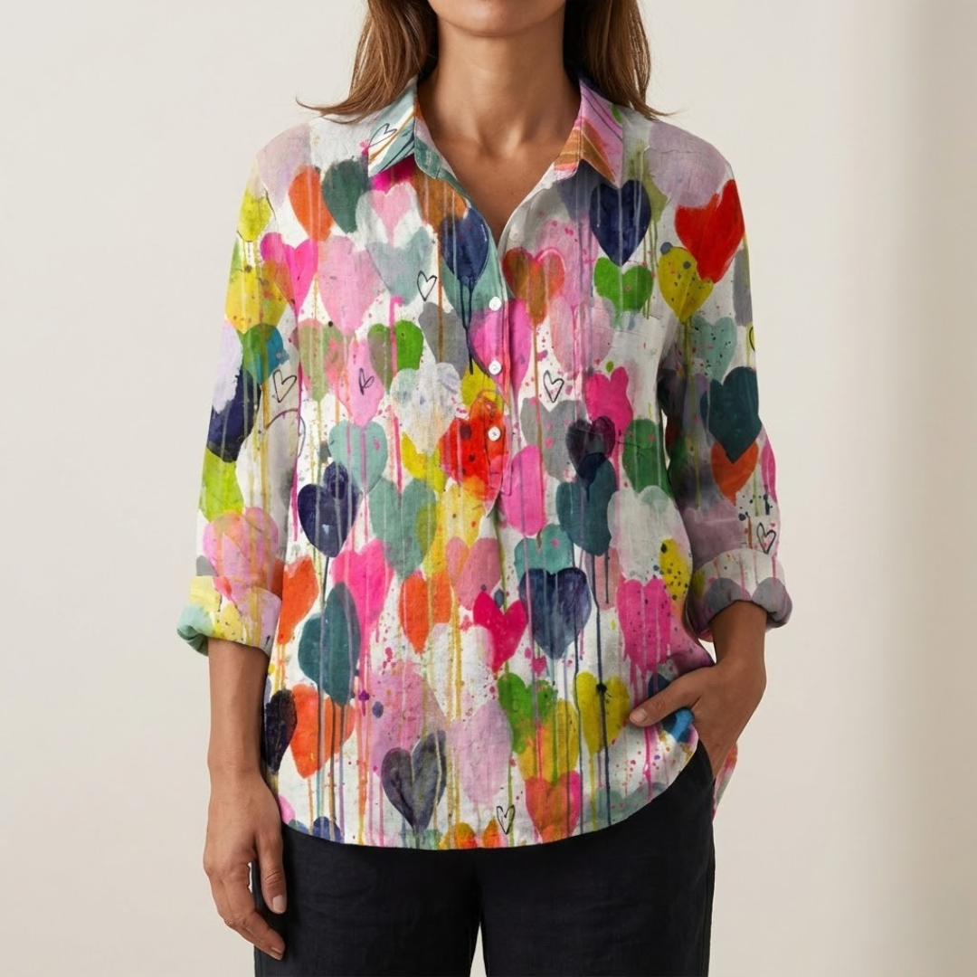 Delaunay | Chemise Élégante à Motif Lucie