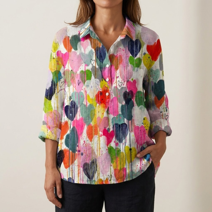 Delaunay | Chemise Élégante à Motif Lucie