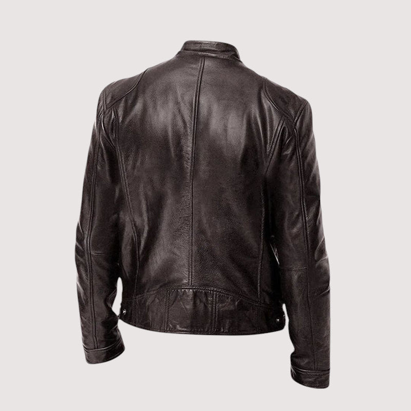 DELAUNAY | Veste en Cuir Haut de Gamme Élégante pour Homme
