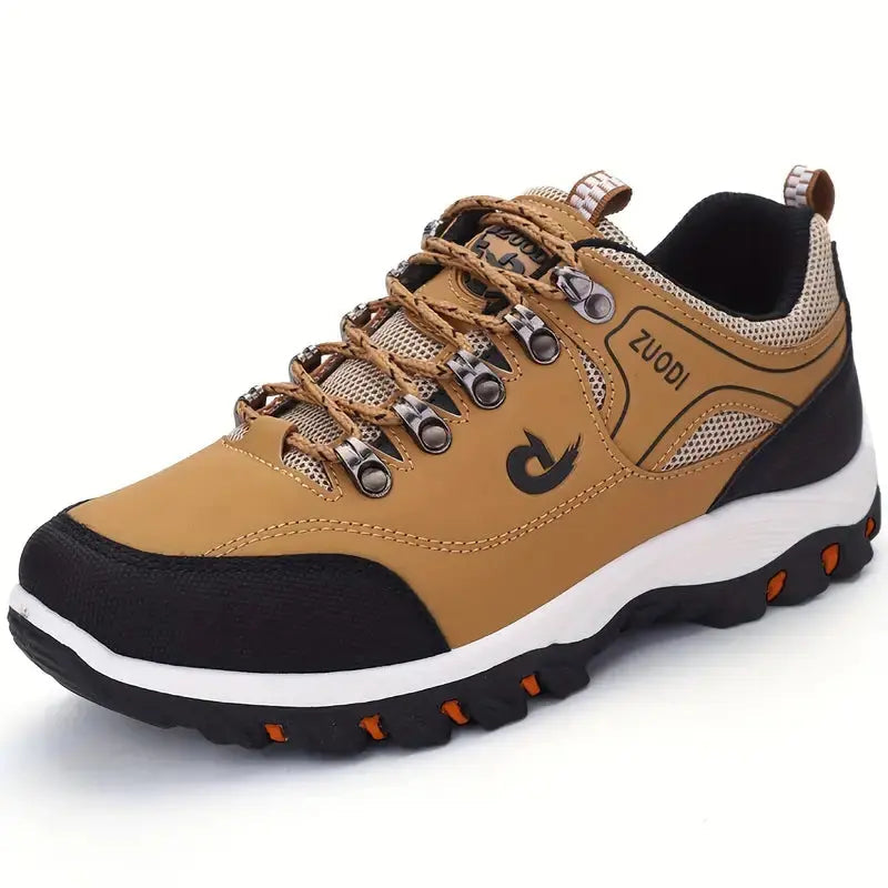 Sam | Chaussures de Randonnée Basses pour Homme Imperméables Pied Large
