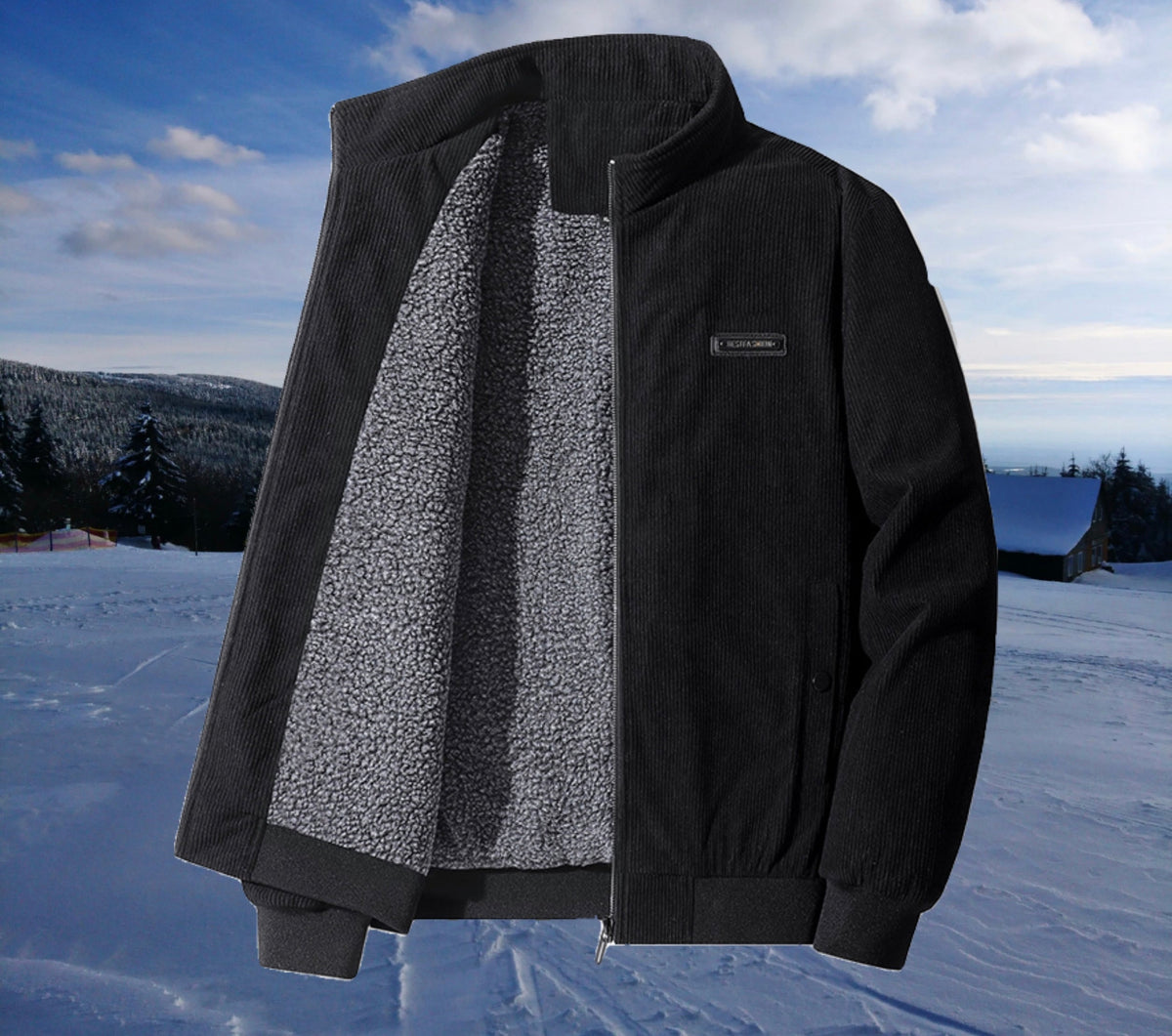 Veste en velours côtelé Udo pour hommes