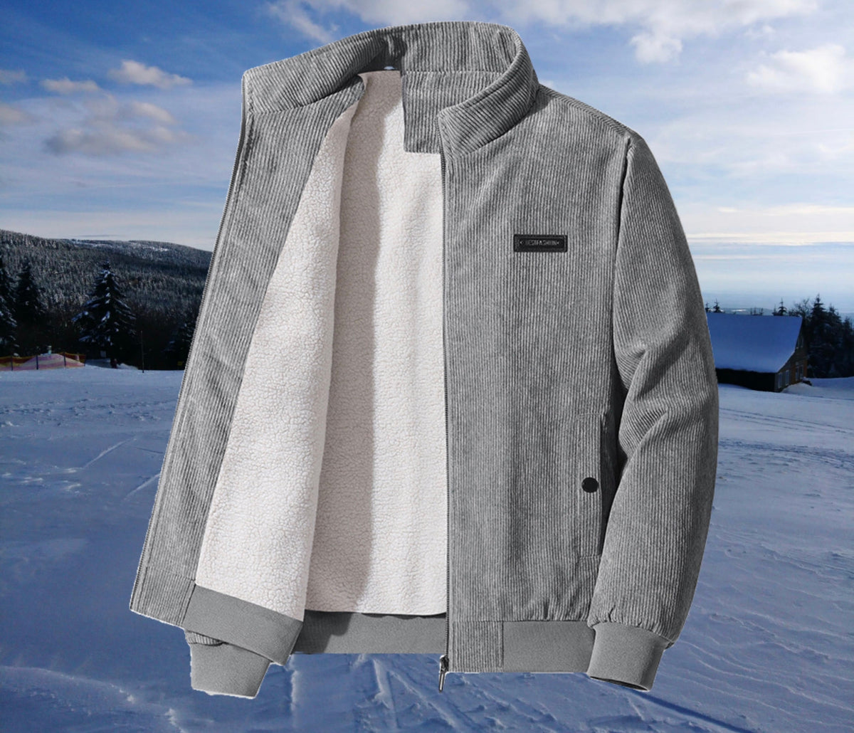 Veste en velours côtelé Udo pour hommes