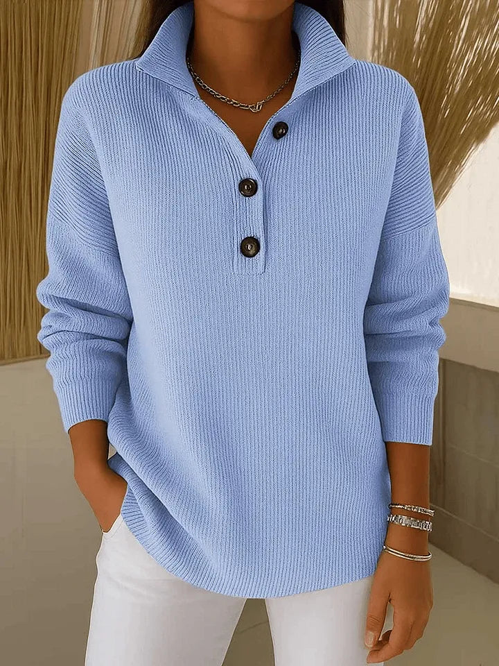 Amparo | Pull avec Col Polo V