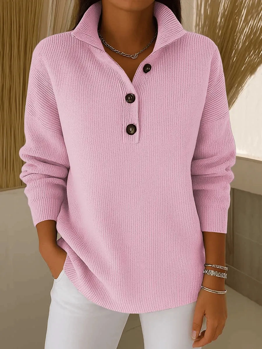 Amparo | Pull avec Col Polo V