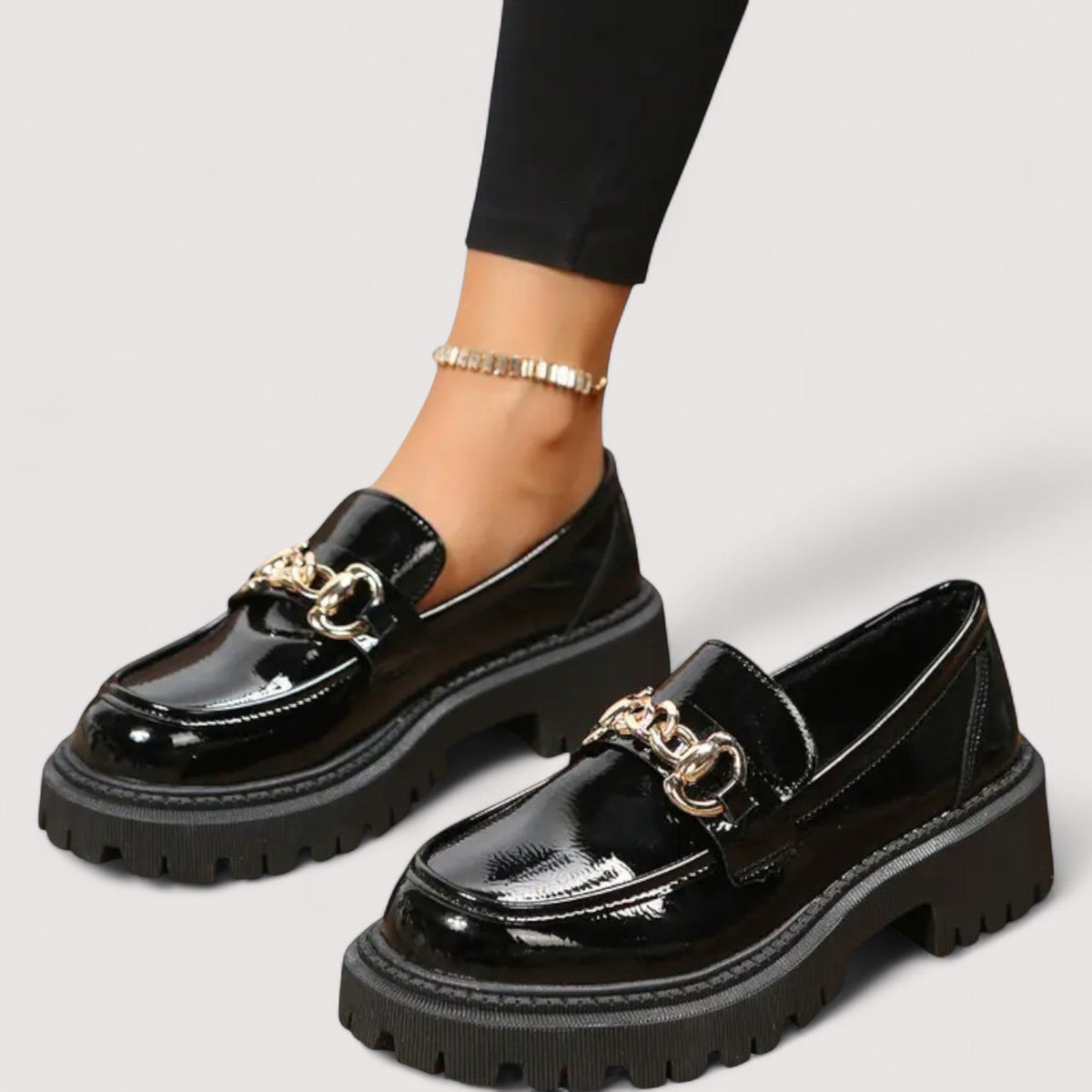 DELAUNAY | Mocassins Chaîne Dorée Marie