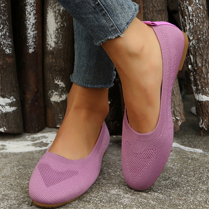 Delaunay | Ballerines Souples en Maille Brigitte