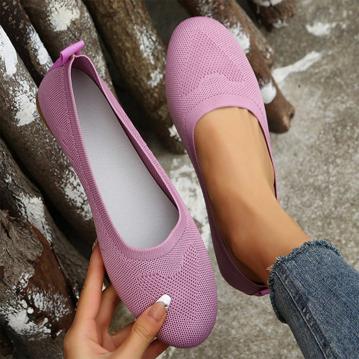 Delaunay | Ballerines Souples en Maille Brigitte