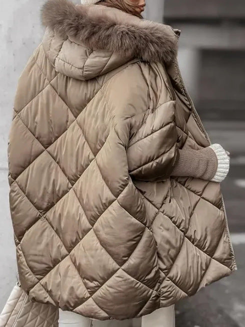 Rachel – Manteau élégant à motif carreaux