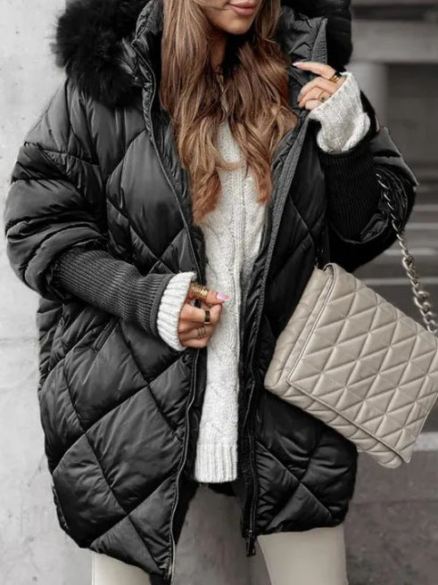 Rachel – Manteau élégant à motif carreaux