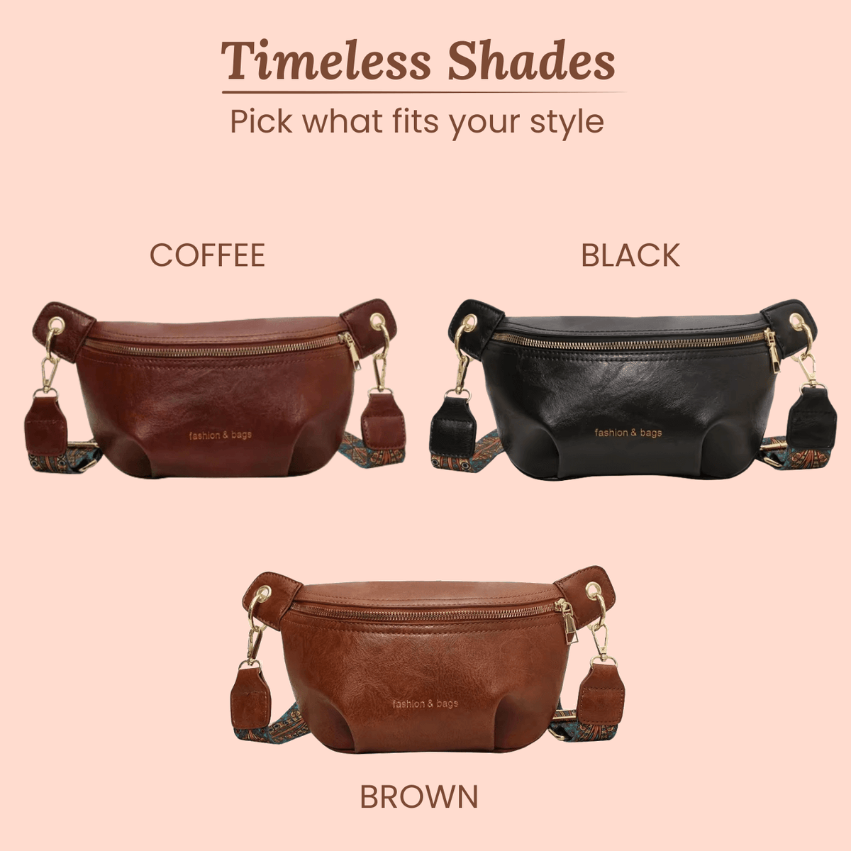 Lorenza | Sac Ceinture Porté Travers