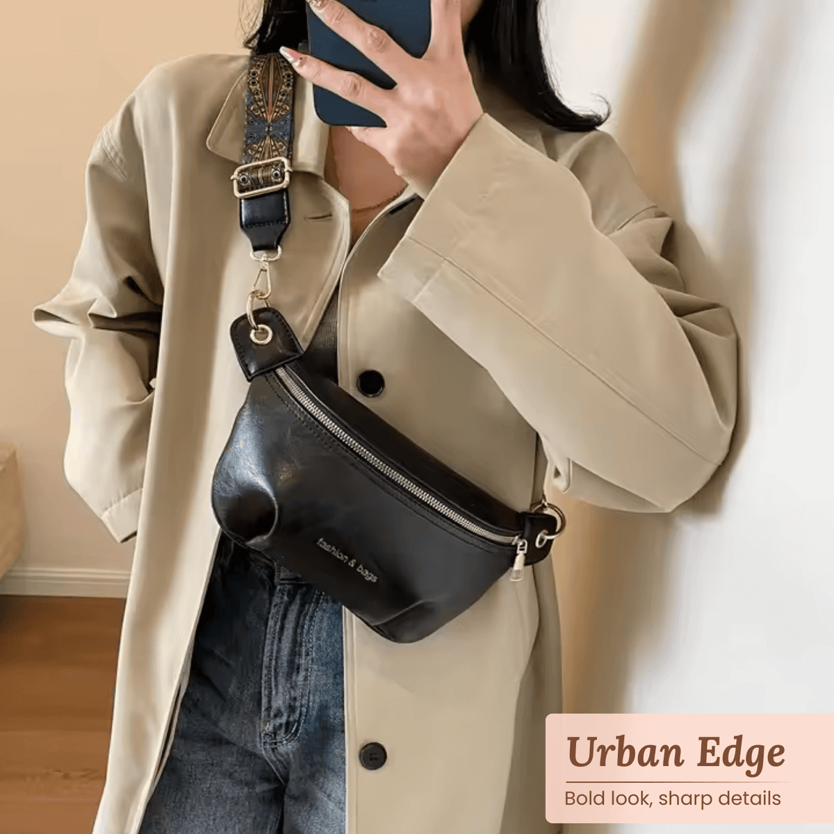 Lorenza | Sac Ceinture Porté Travers
