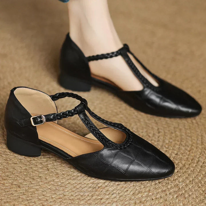 Delaunay | Babies Cuir Bride Tressée Odile