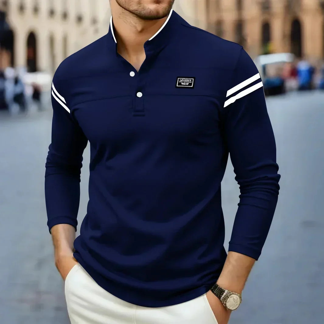 DELAUNAY | T-Shirt à Manches Longues Moderne pour Homme