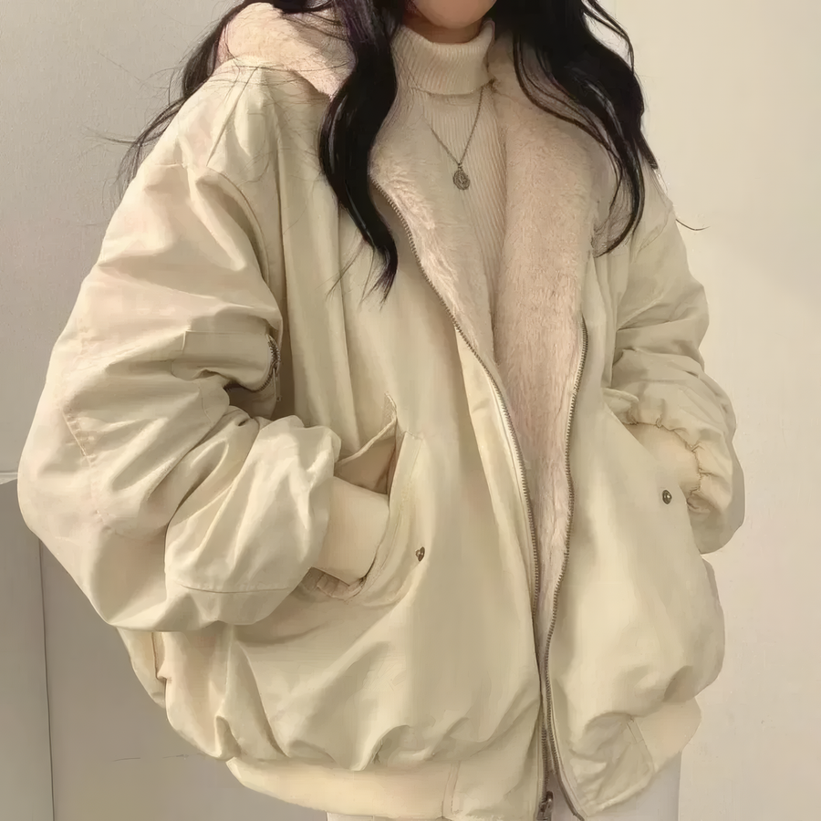 MARIVON Veste Réversible à Capuche