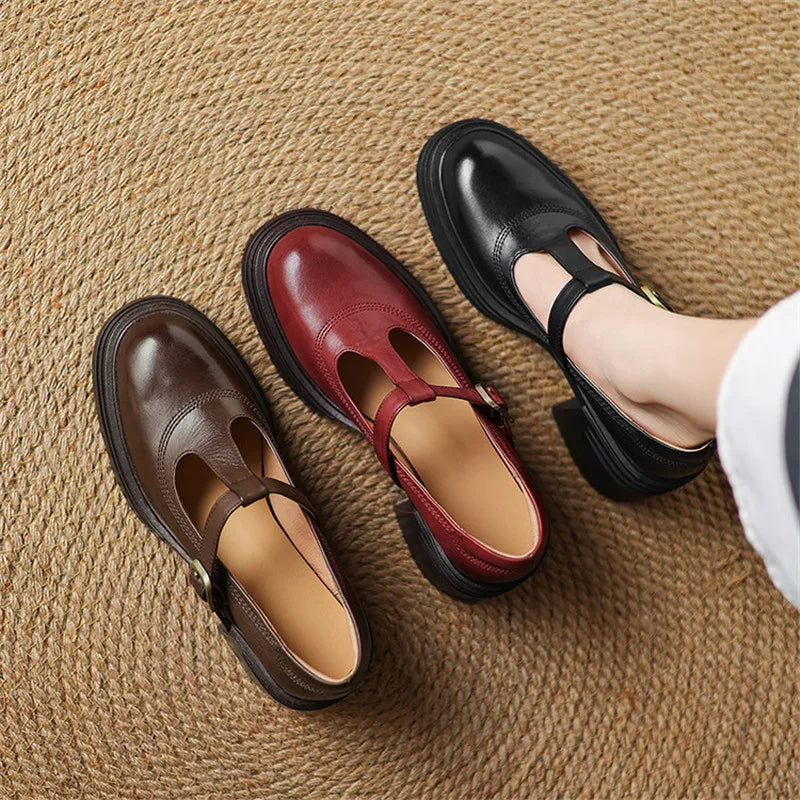 Élise | Chaussure Mary Jane à plateforme