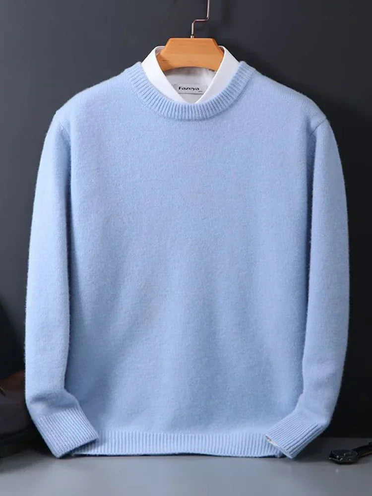 DELAUNAY | Pull Col Rond Maille Douce Marcel
