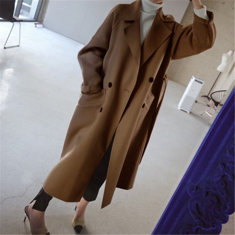 Michelle™ – Manteau Long en Laine Élégant pour Femmes