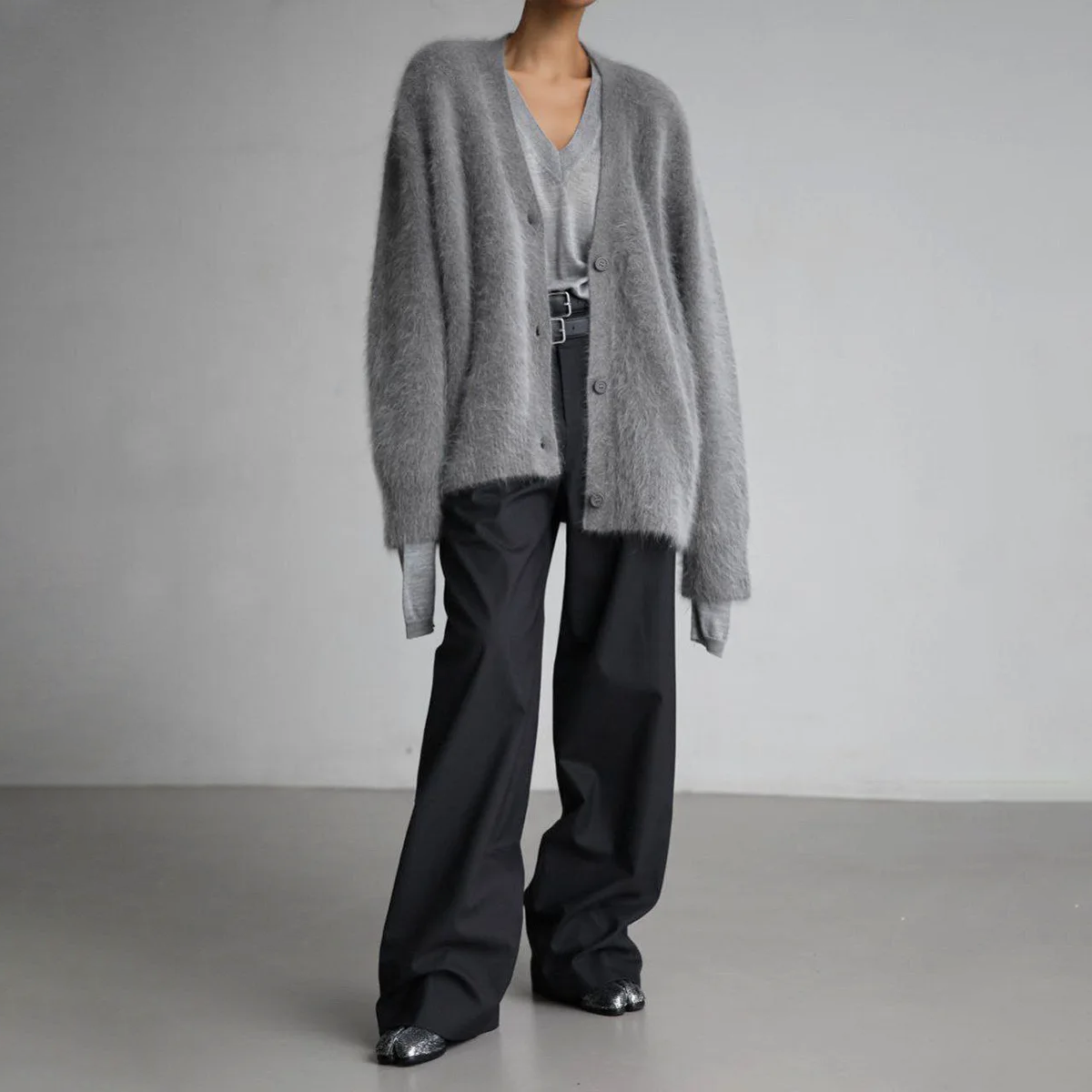 DELAUNAY | Cardigan Mohair Duveteux Élise