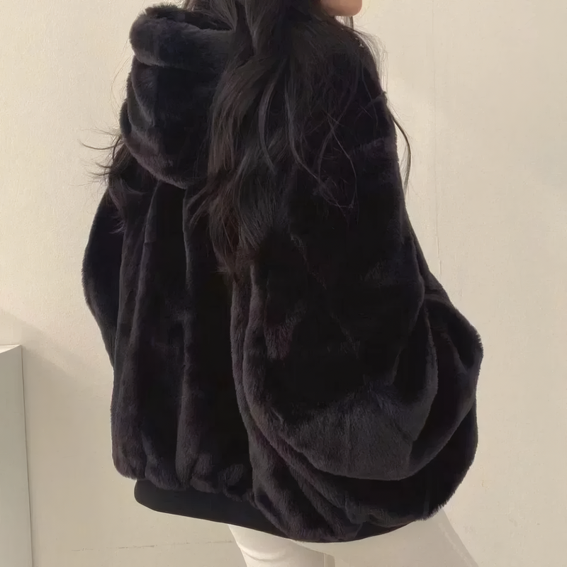 MARIVON Veste Réversible à Capuche