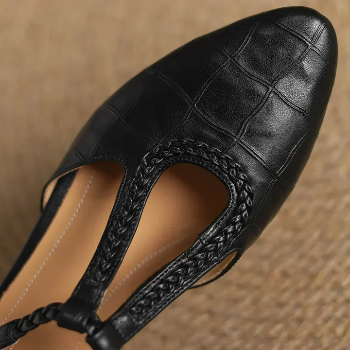 Delaunay | Babies Cuir Bride Tressée Odile