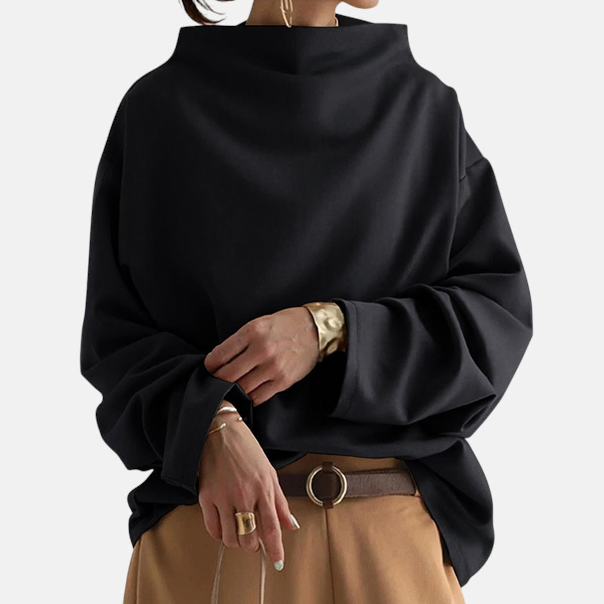 Gabriella™ | Pull Chic avec Col Haut