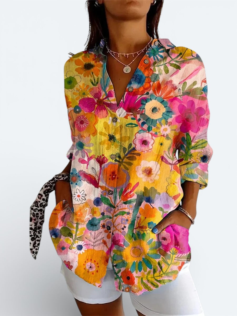 DELAUNAY | Blouse Chic Boutonnée Aveline
