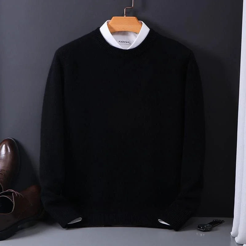 DELAUNAY | Pull Col Rond Maille Douce Marcel