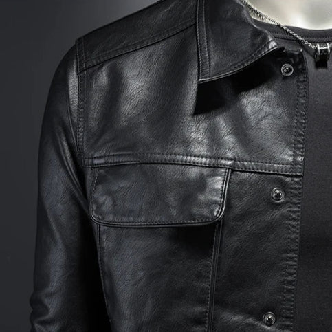 DELAUNAY | Veste en Cuir Moderne Rider