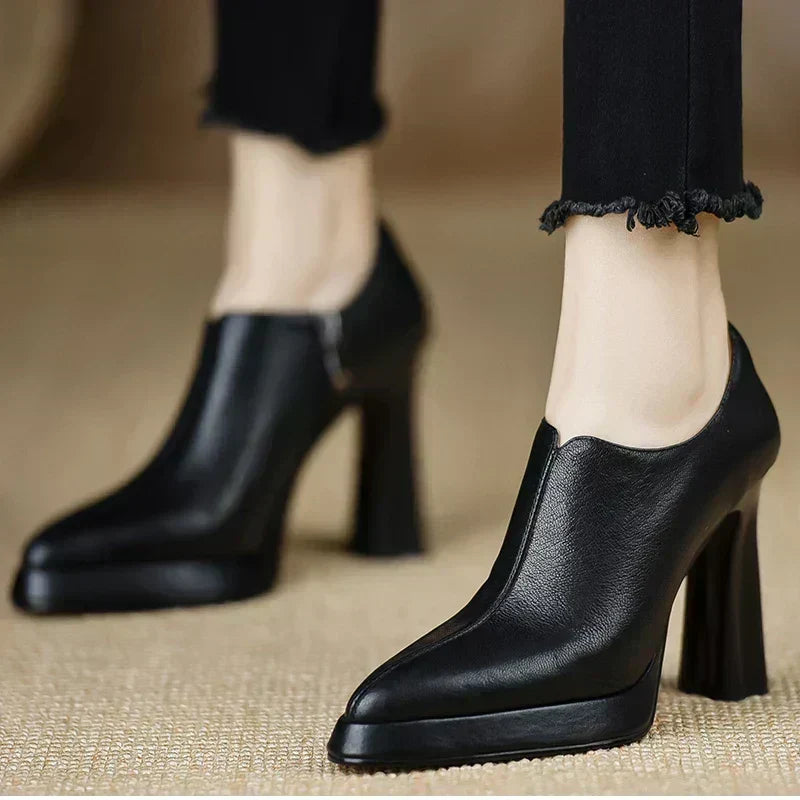 Delaunay | Escarpins Montants Zip Latéral Nathalie
