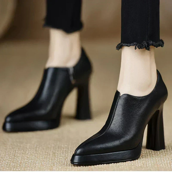 Delaunay | Escarpins Montants Zip Latéral Nathalie