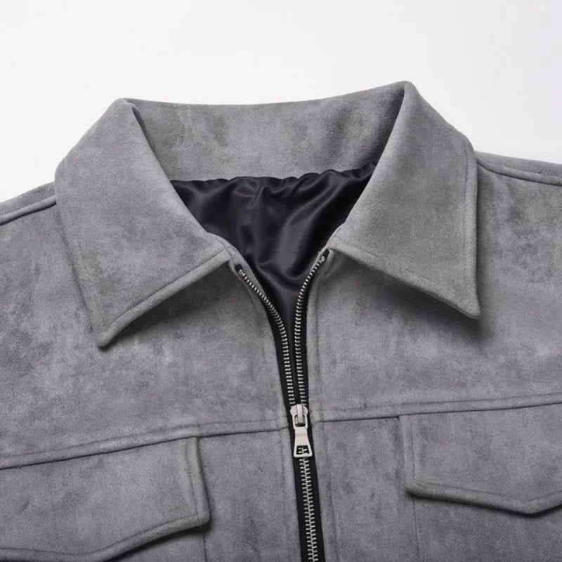 Veste Suède Oversize