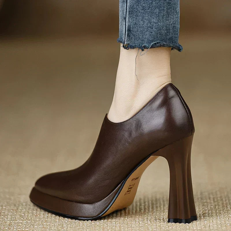 Delaunay | Escarpins Montants Zip Latéral Nathalie