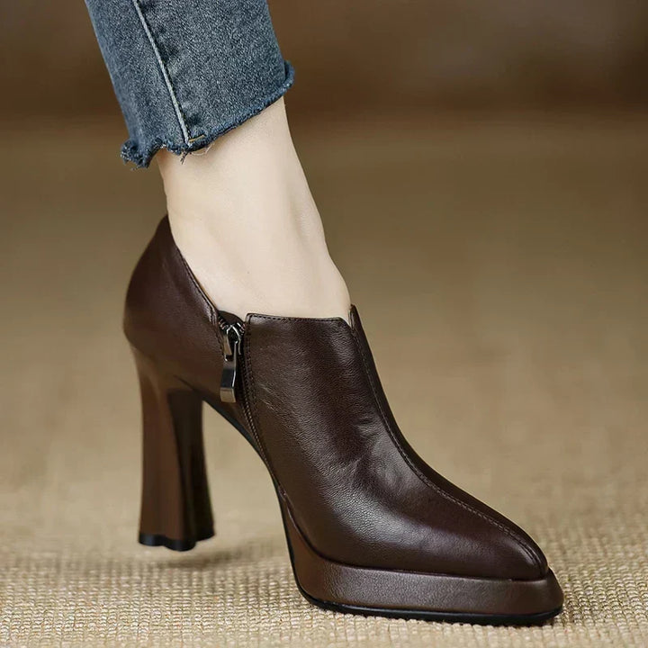 Delaunay | Escarpins Montants Zip Latéral Nathalie