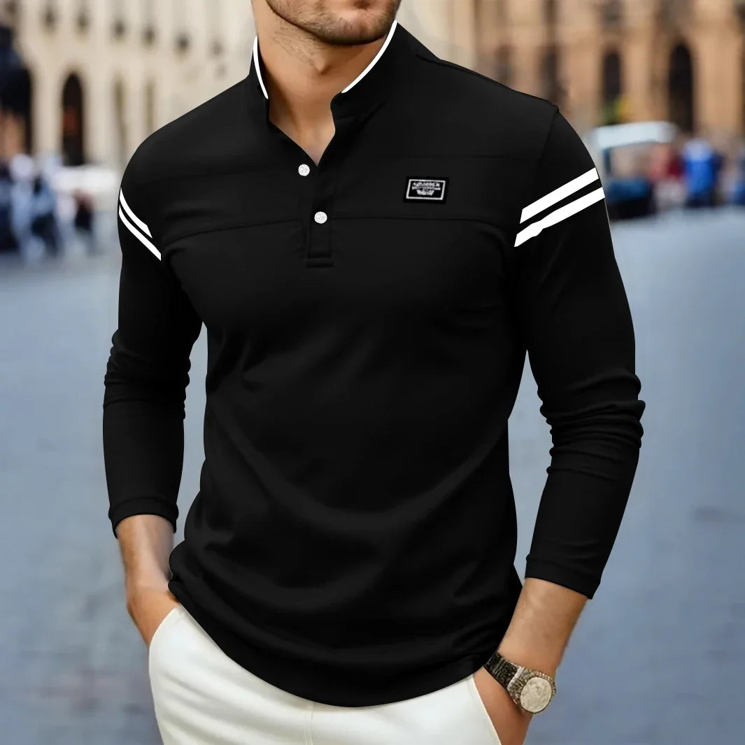 DELAUNAY | T-Shirt à Manches Longues Moderne pour Homme