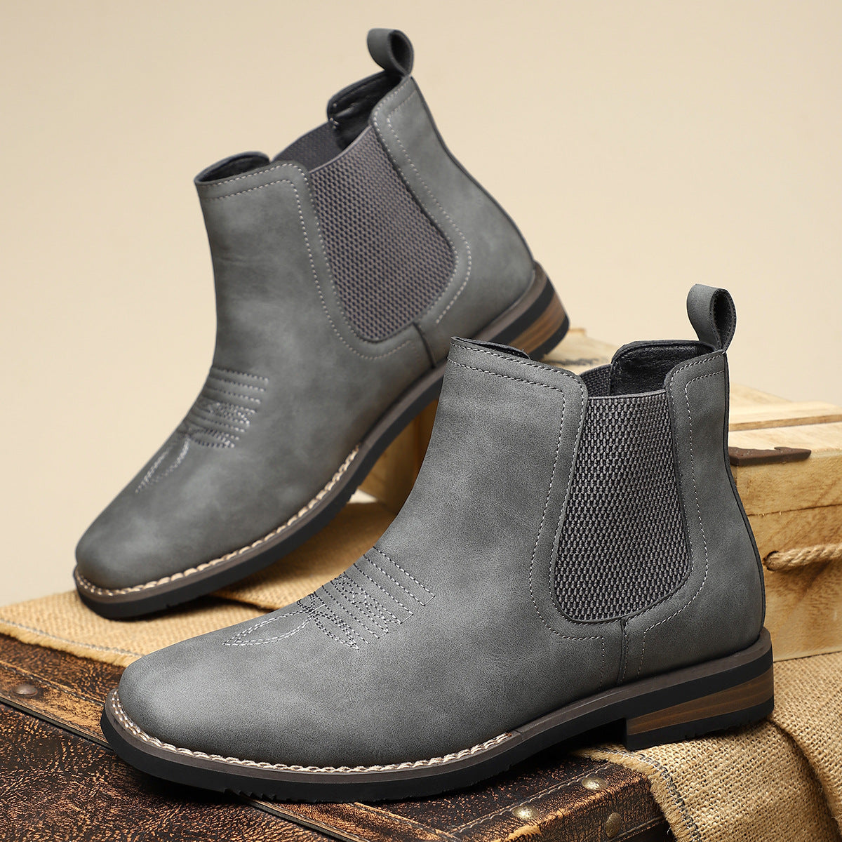 DELAUNAY | Bottes Classiques en Cuir pour Homme