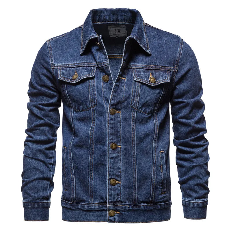 Veste moto et jean