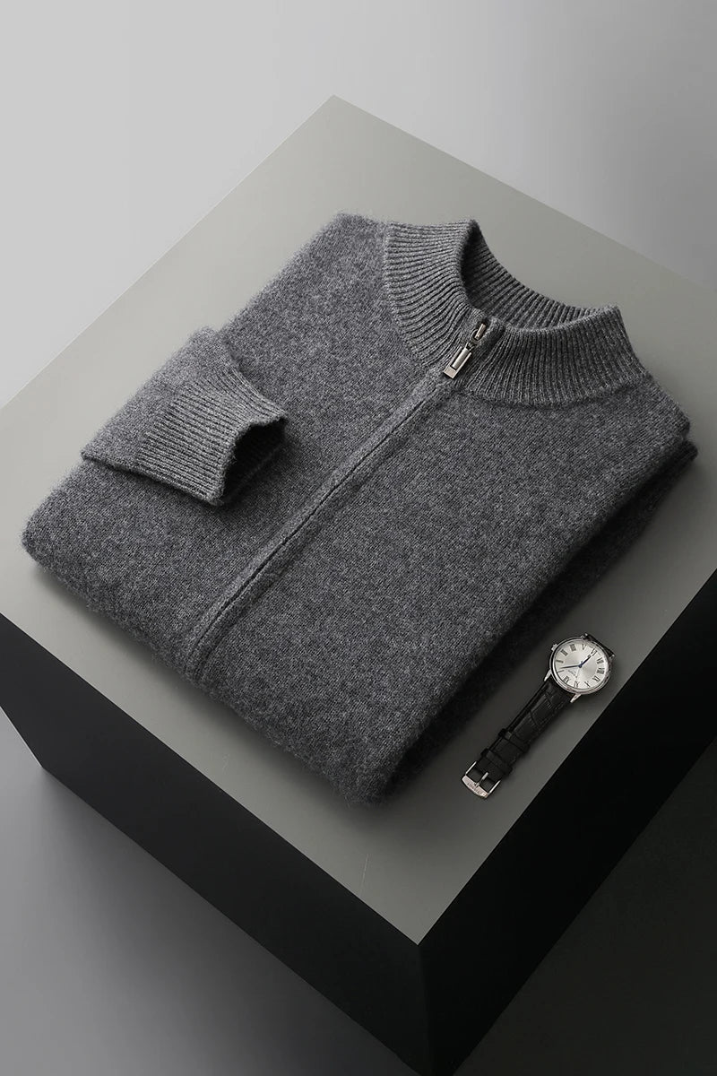 DELAUNAY | Gilet de Luxe en Laine de Cachemire Premium